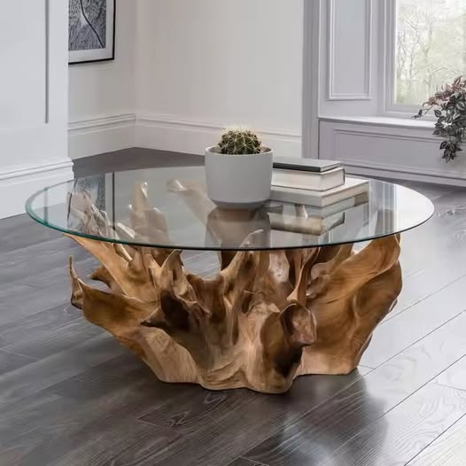 Coffee table - Natural Teak